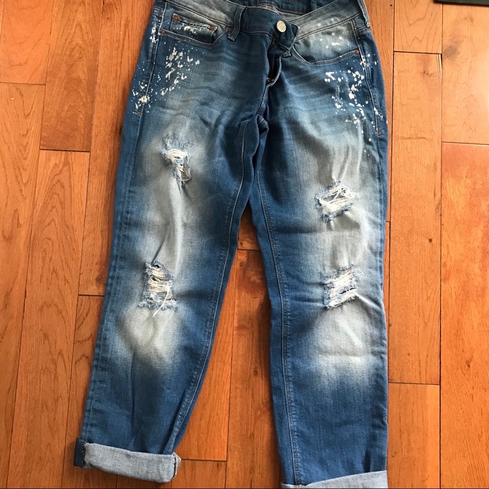 mavi Jeans - super soft ripped/distressed crop